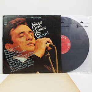 Johnny Cash's Greatest Hits Vol. 1 Vinyl Record CS 9478 1967 LP Columbia Two Eye